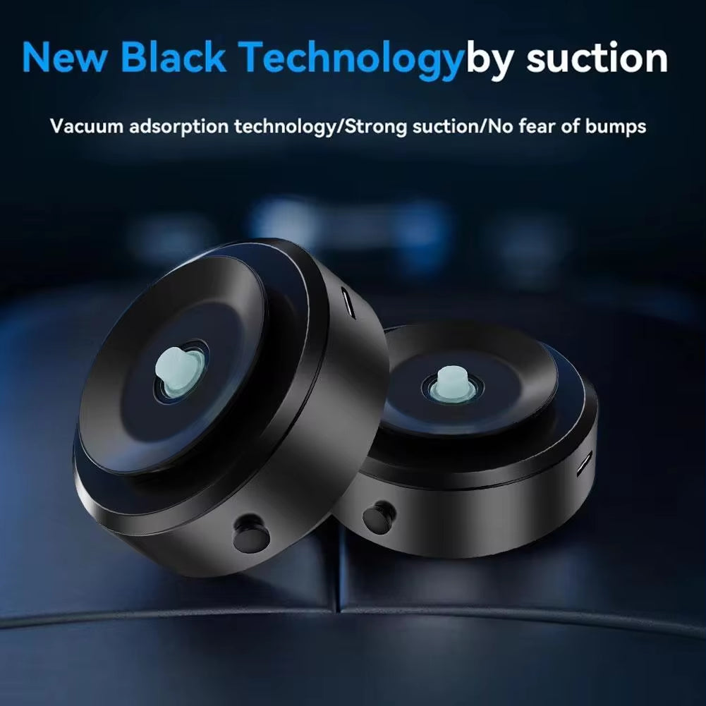 Intelligent Car Mount Mobile Phone Holder Magnetic Vacuum Adsorption Ultra Stable Suction Cup Bracket for Navigation Live Stream